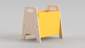 3D Book Box Container model