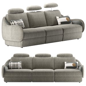 Calilla sofa  cushions Dysidea by Natuzzi Italia