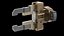 Parallel robotic gripper 3D model