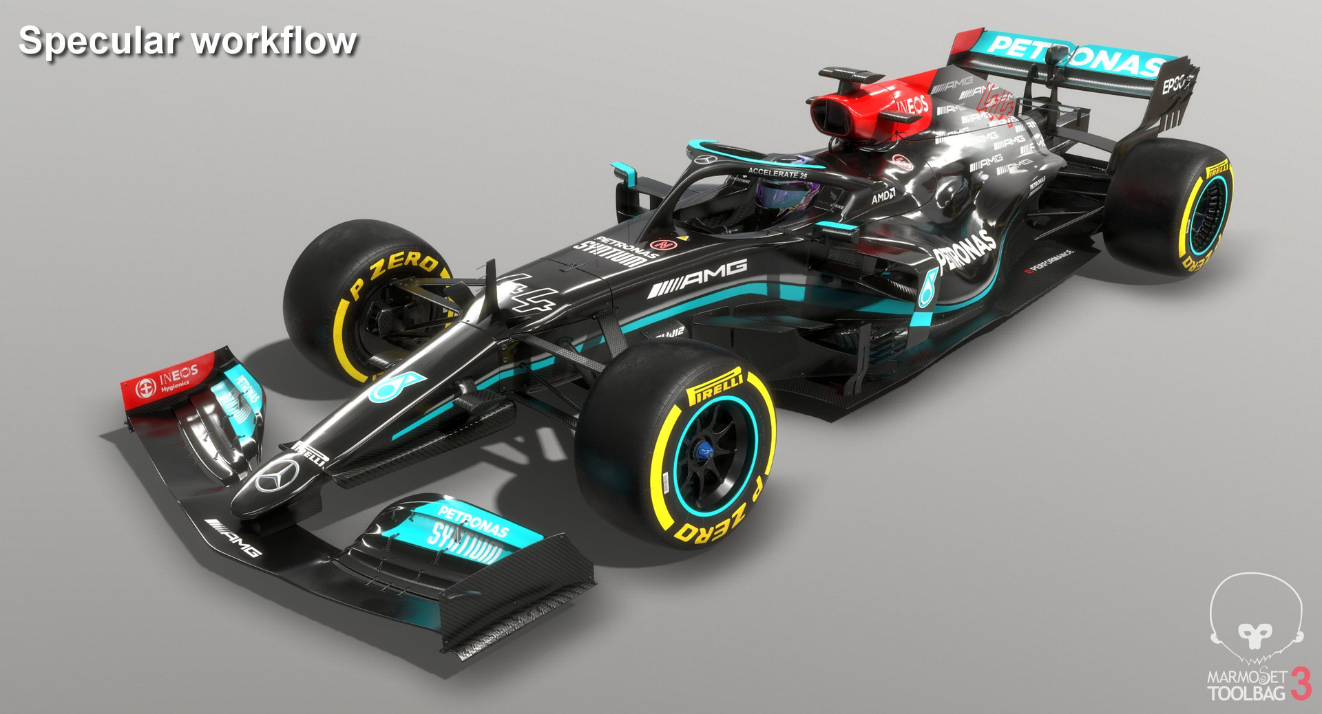 Mercedes f1 w12 2021 3D model - TurboSquid 1702641