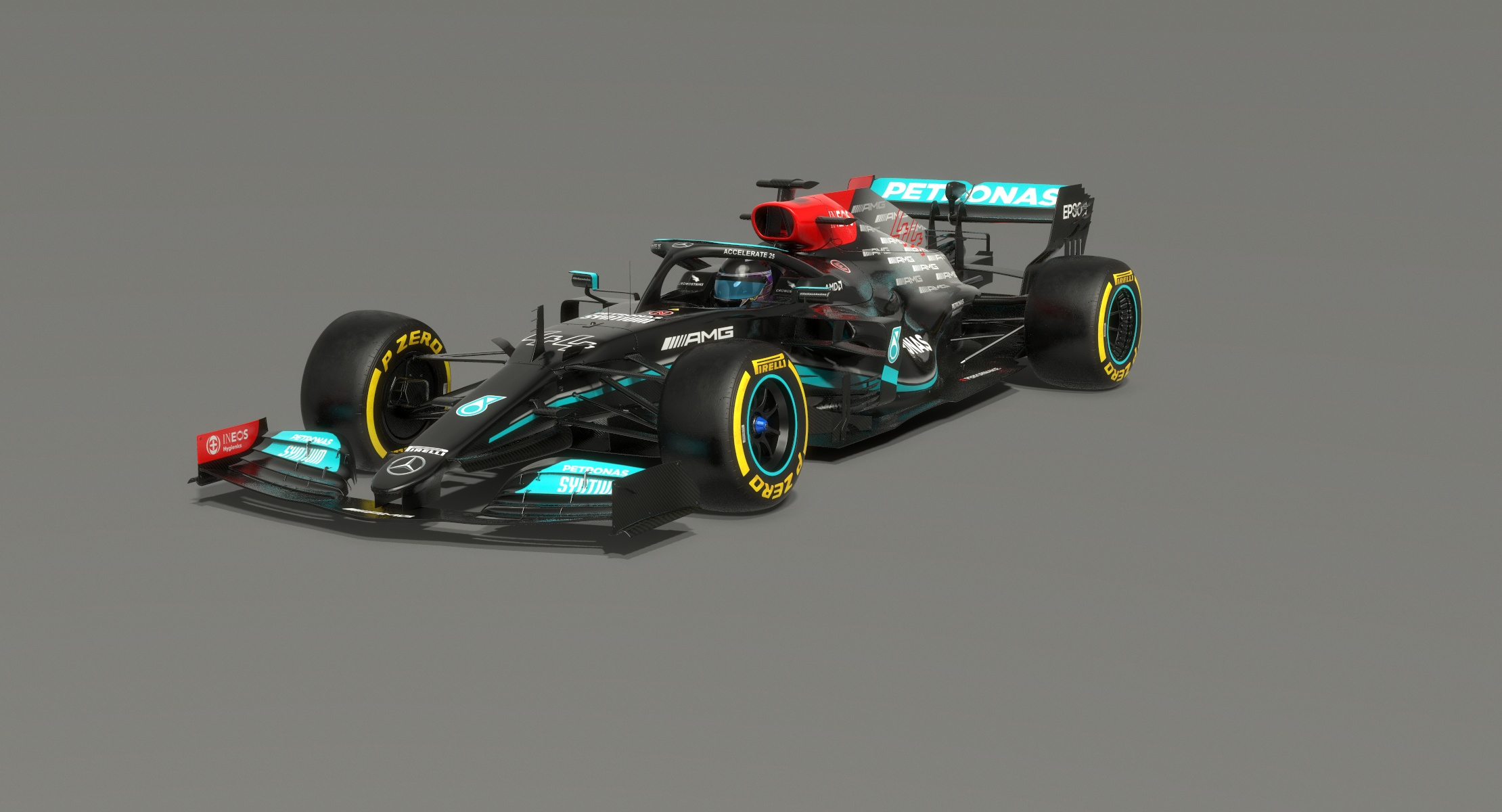 Mercedes f1 w12 2021 3D model - TurboSquid 1702641