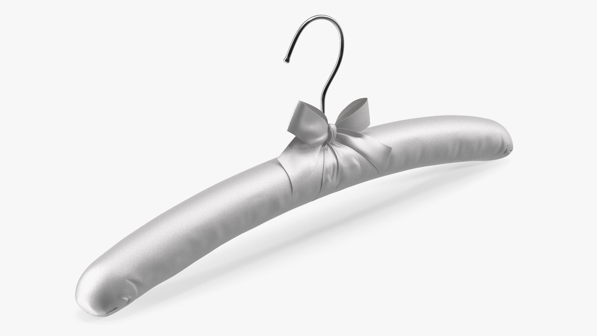 Soft Satin Rack White 3D model preview