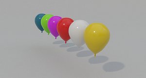 Low-poly Balloon
