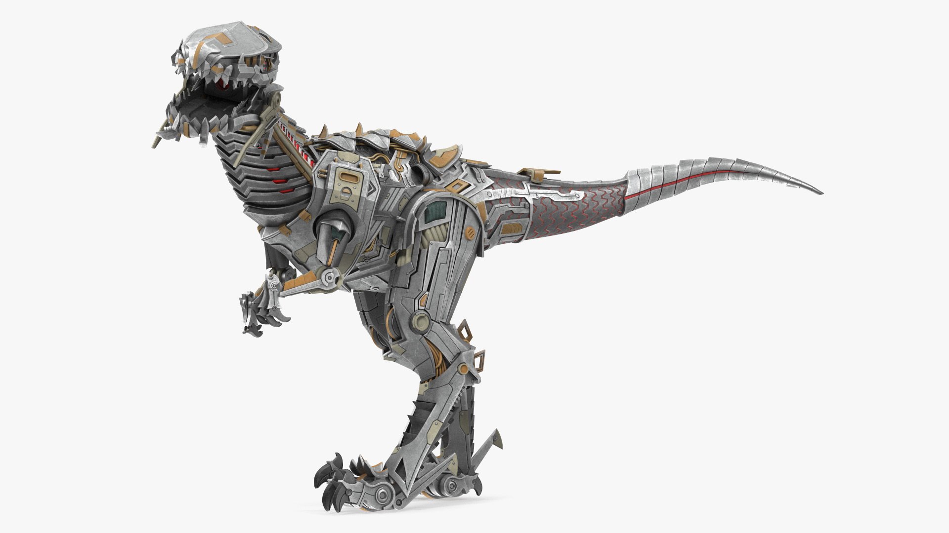 modelo 3d Postura para caminar del robot T-Rex TurboSquid 2236780