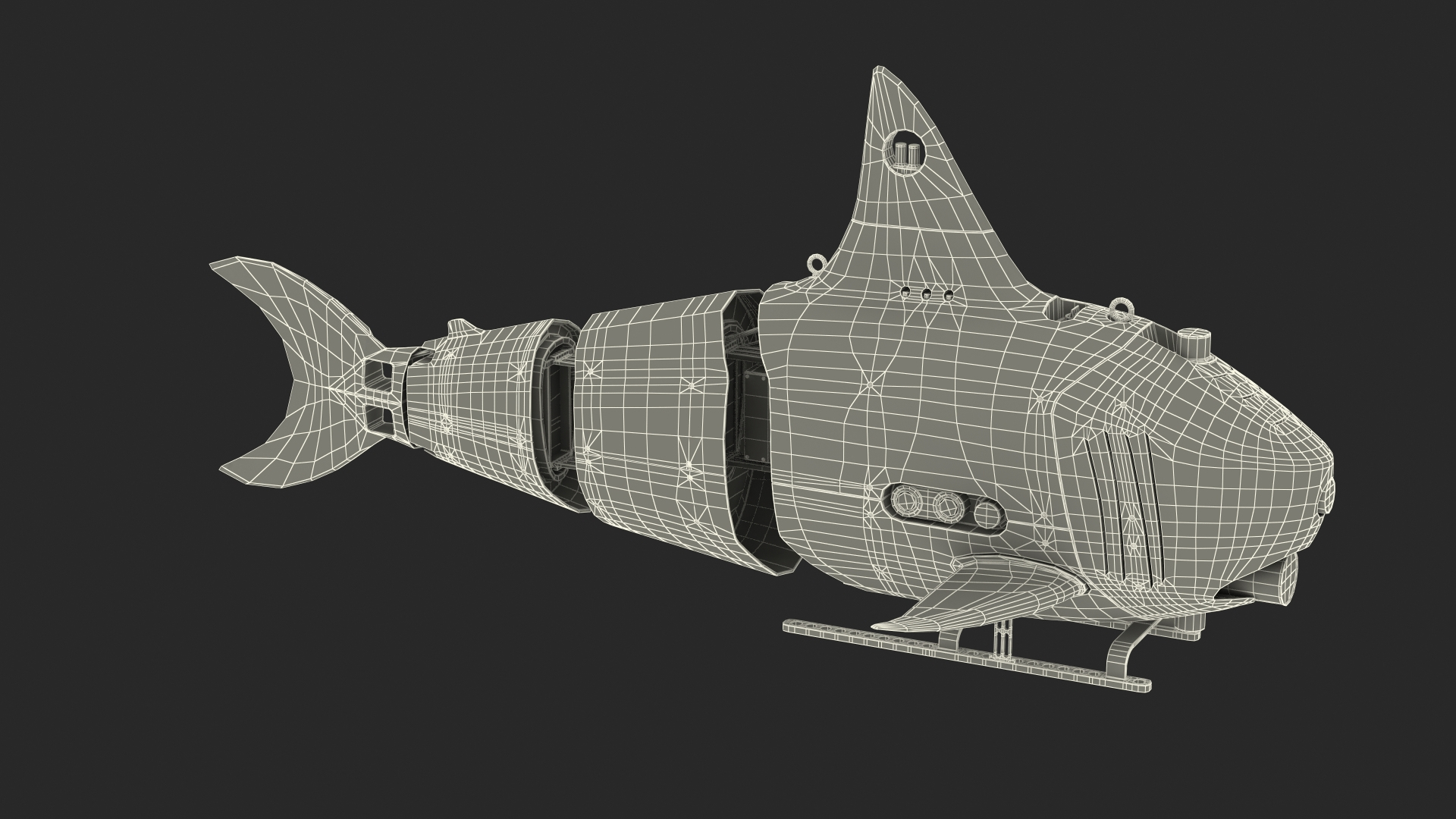 Underwater Robots Collection 4 model https://p.turbosquid.com/ts-thumb/x2/iJOlQ4/RF/shark_underwater_drone_361/jpg/1702499404/1920x1080/turn_fit_q99/e5522a66f02c6a51b1dc48a514dd06e696bfa911/shark_underwater_drone_361-1.jpg
