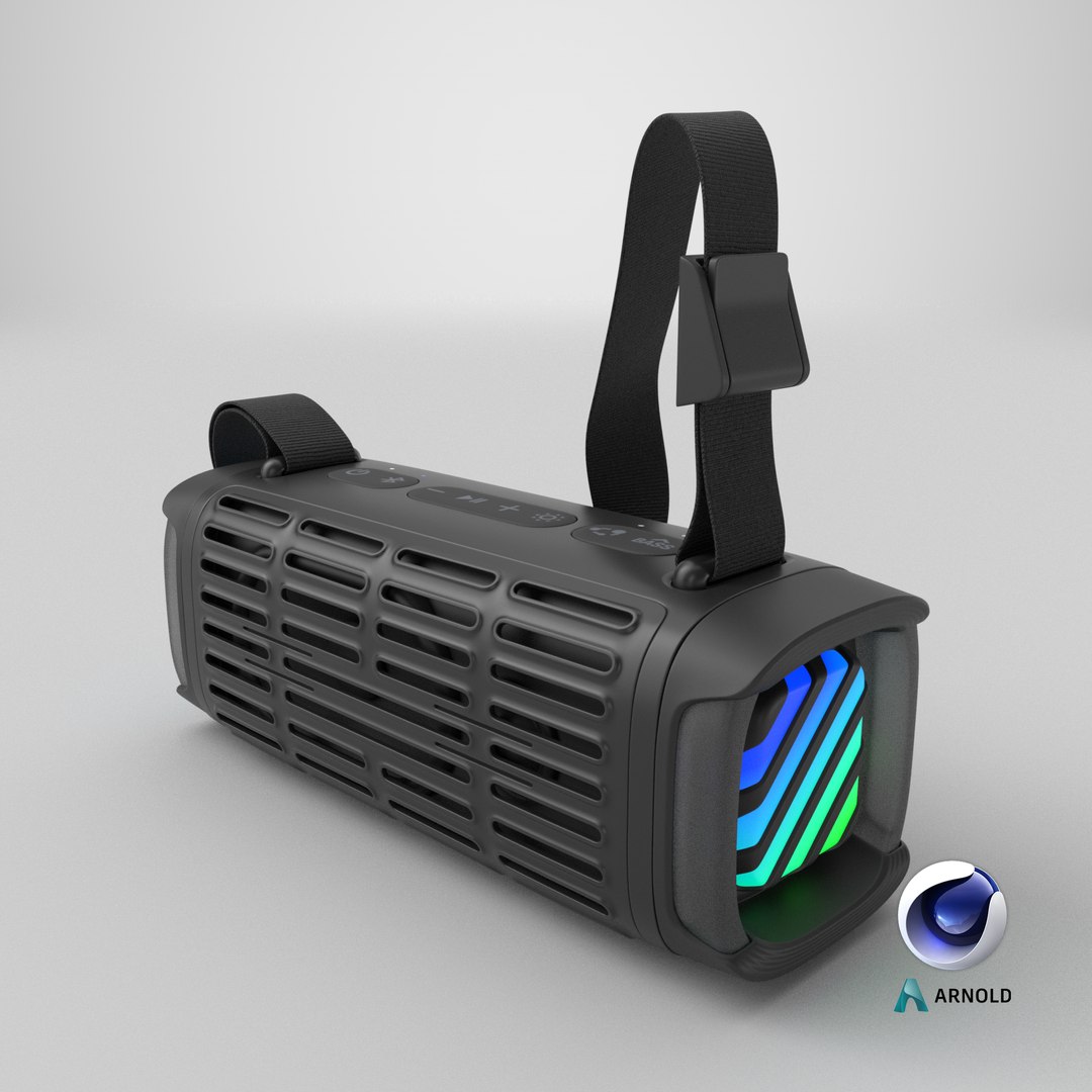 Portable Bluetooth Music Speaker with LED model https://p.turbosquid.com/ts-thumb/x2/mCySrN/Kr/stemcell_cinema_4d_arnold_render/png/1773064833/1920x1080/fit_q87/8cde2e4e1c05b9524c3da2adad3ca3921fc4a15f/stemcell_cinema_4d_arnold_render.jpg