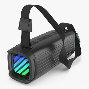 Portable Bluetooth Music Speaker with LED model