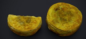 EGG OMLETTE QUICHE 2024 3D model