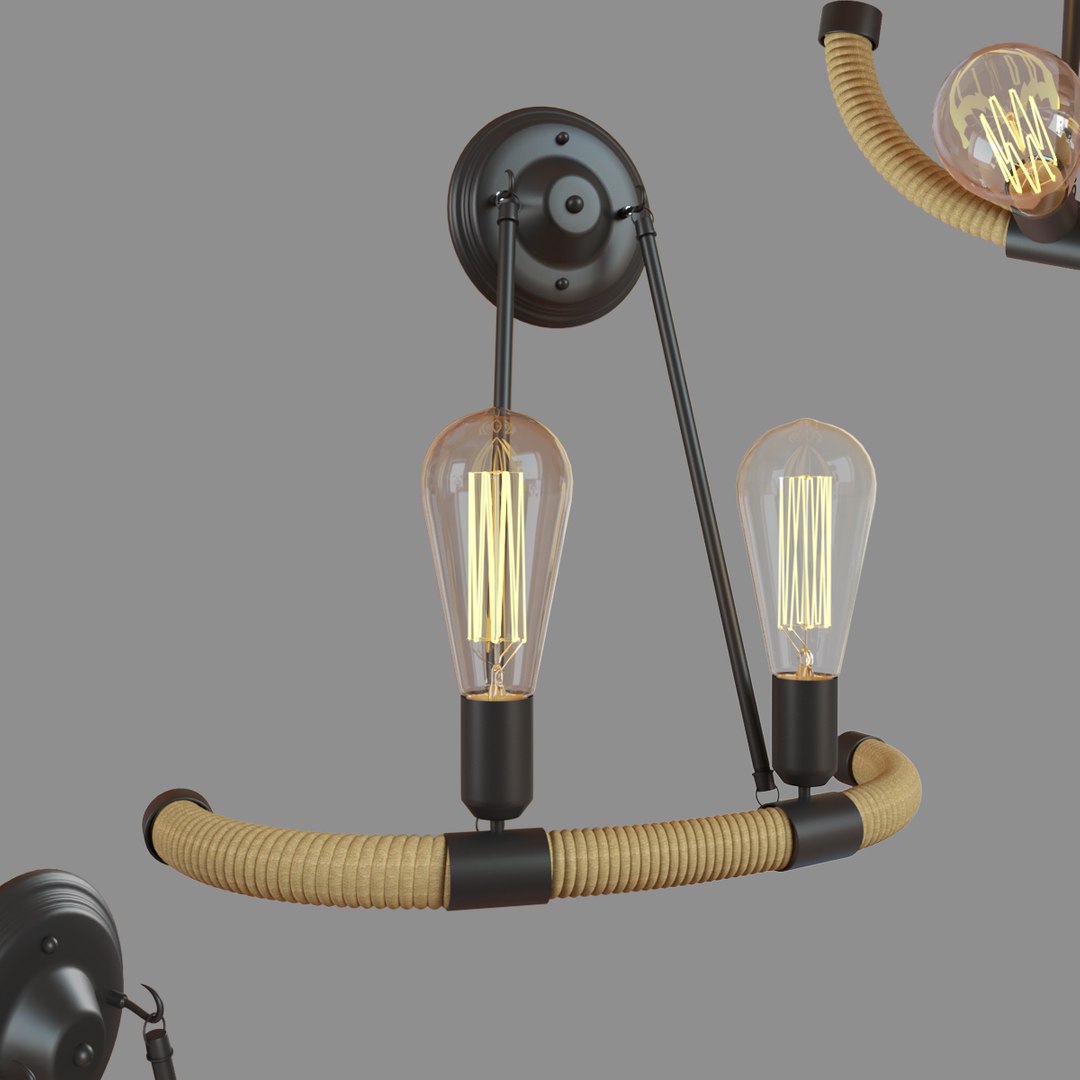 3D Loft Rope Filament Loft1861w Model - TurboSquid 1468433