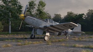 North American P-51B Mustang