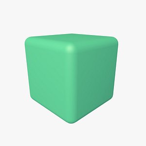 Cube 3D model