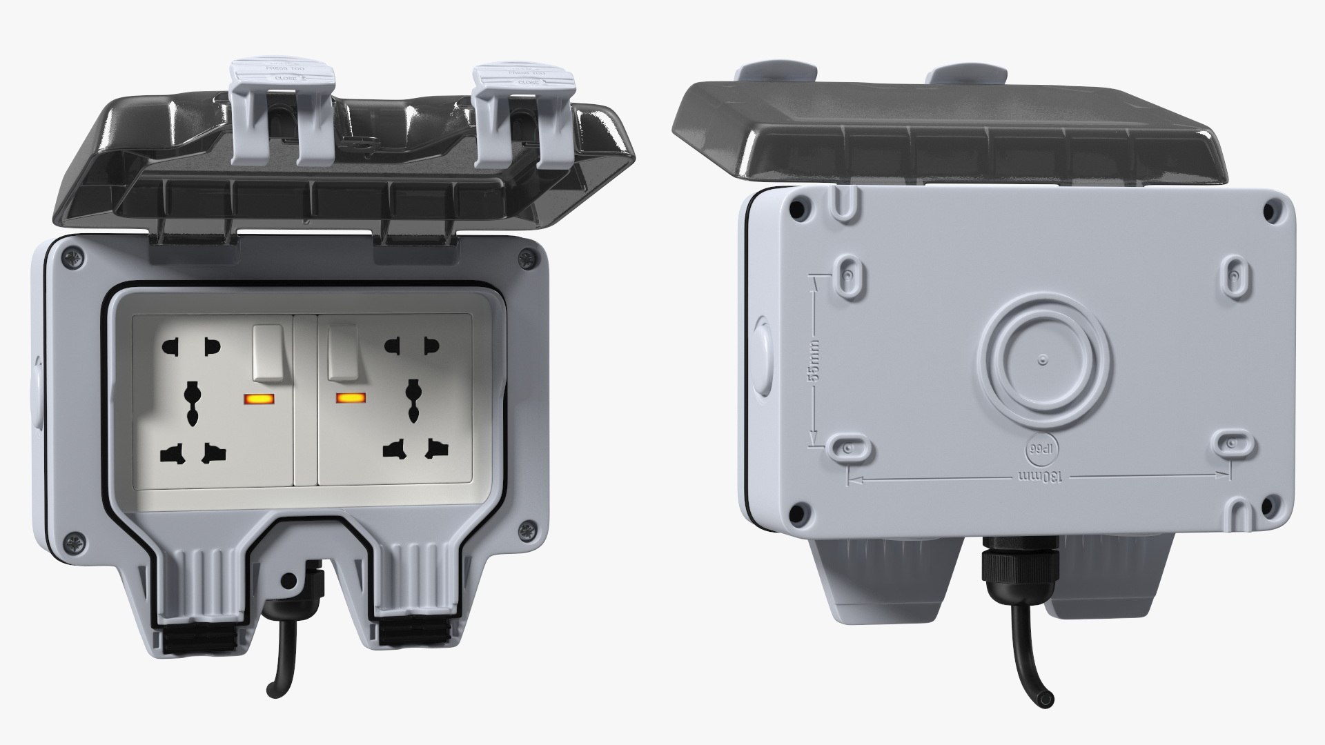 3D Electrical Socket Outdoor Wall Double https://p.turbosquid.com/ts-thumb/x2/vZ01bu/kY/electricalsocketoutdoorwalldoublemb3dmodel010/jpg/1701118790/1920x1080/fit_q87/8f7a72881c93ae63d45cf5ed71b583de96e5d9d0/electricalsocketoutdoorwalldoublemb3dmodel010.jpg