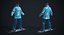 Real-Time Rigged Winter Sports Characters PBR Collection