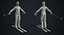 Real-Time Rigged Winter Sports Characters PBR Collection