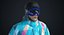 Real-Time Rigged Winter Sports Characters PBR Collection