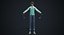 Real-Time Rigged Winter Sports Characters PBR Collection