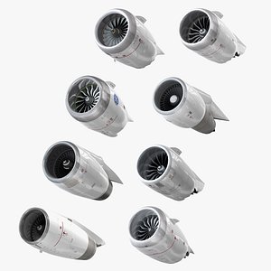 Boeing Engine Bundle model