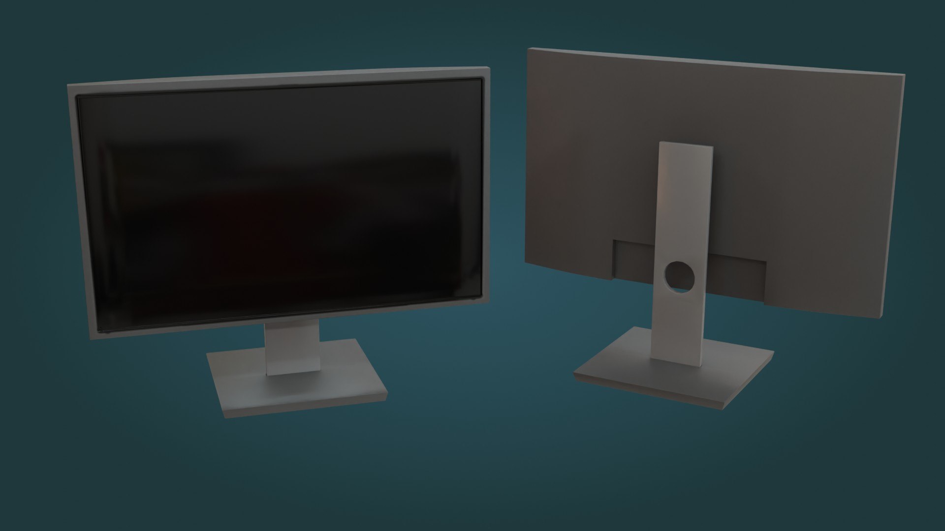 3D Computer - Low Poly - Game Ready - PBR Model - TurboSquid 2168008