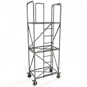 scaffolding 3D model
