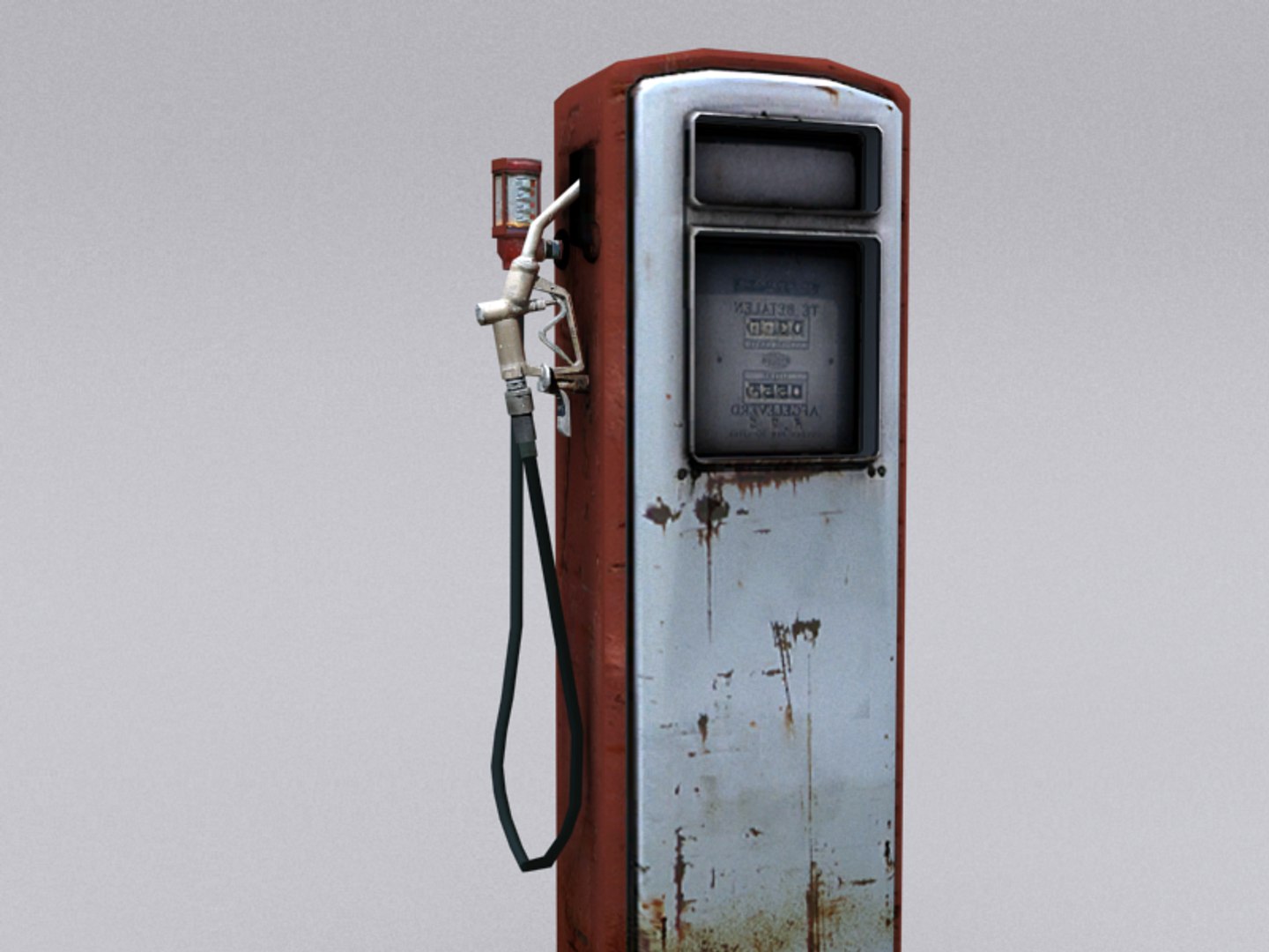 Old Retro Fuel Pump 3D Model - TurboSquid 1533974