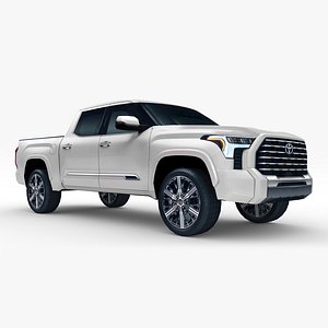 3D Toyota Tundra Capstone 2022