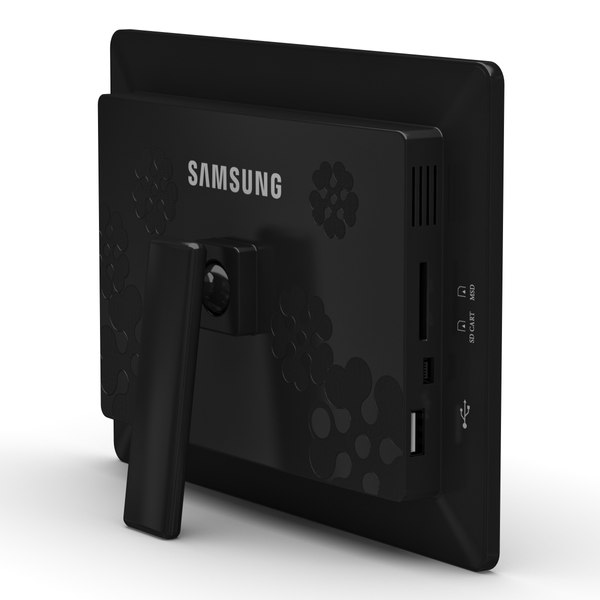 digital photo frame samsung 3d model
