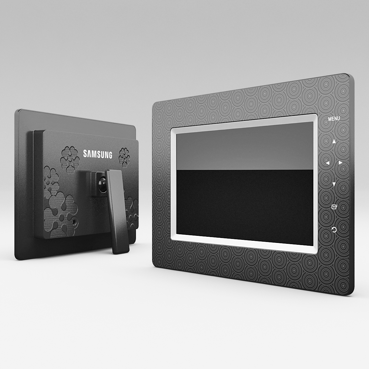 digital photo frame samsung 3d model