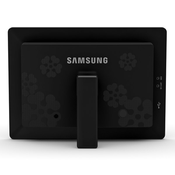 digital photo frame samsung 3d model