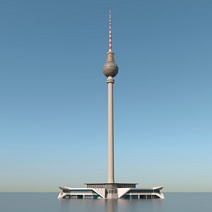 Berlin TV Tower Fernsehturm PBR