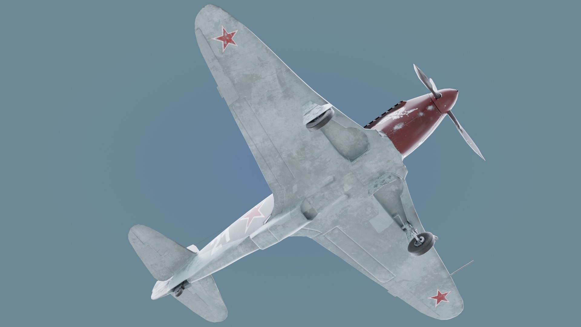 Airplane Yak 3 PBR low-poly 3D model https://p.turbosquid.com/ts-thumb/x3/BInuUb/0T/yak_3_05/png/1629600403/1920x1080/fit_q87/0940b44ebe5b61a9f1a5619d50295c674584a877/yak_3_05.jpg