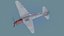 飛行機ヤク3PBR低ポリ