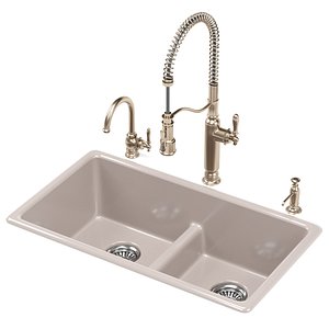 3D KOHLER kitchen sink