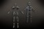 Lowpoly PBR Knight Armour