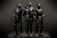 Lowpoly PBR Knight Armour