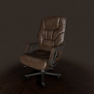 3D office chair model