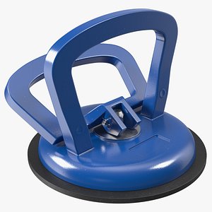 Vacuum Cup Blue 3D model