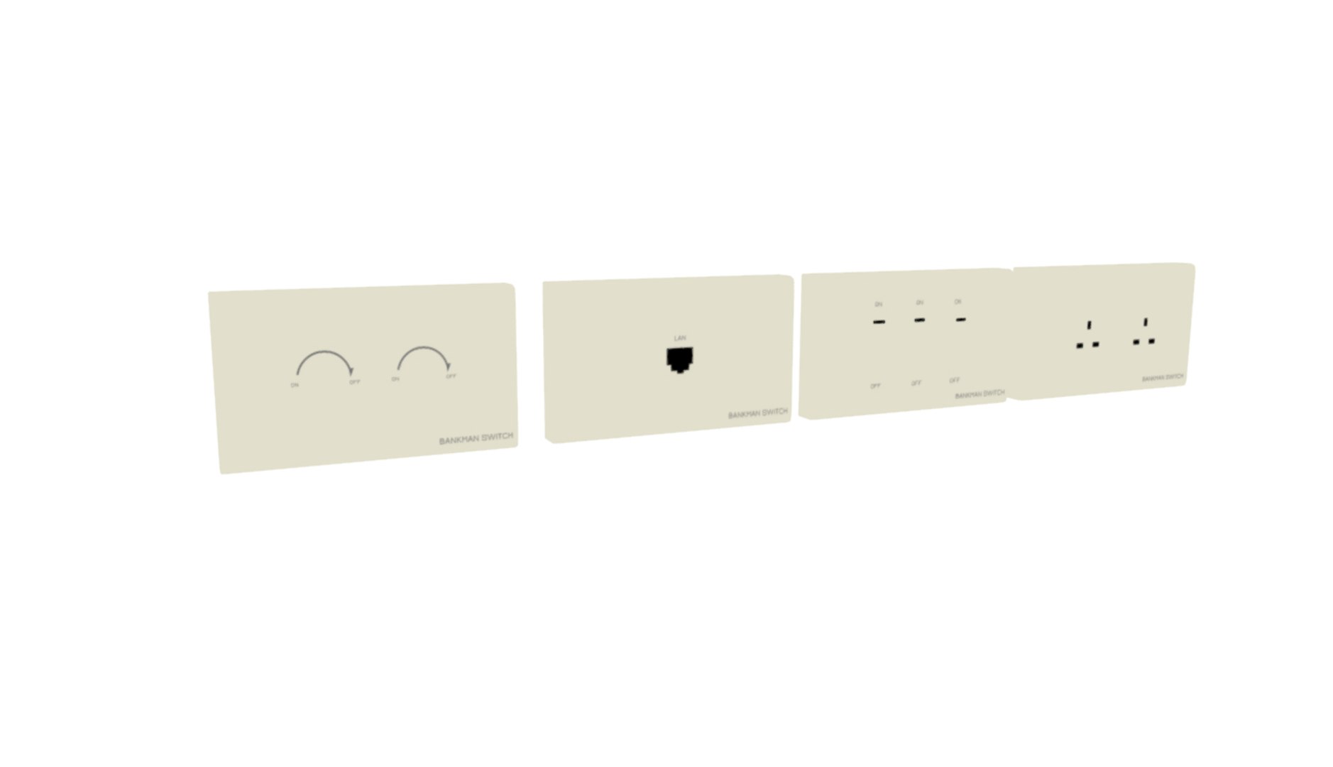 Plug Socket Realistic 3D Model - TurboSquid 1700093