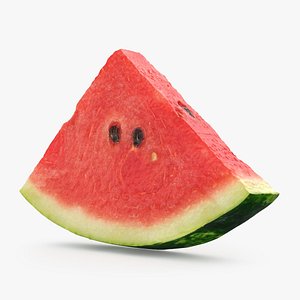 3D Watermelon Slice 01