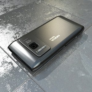 3d model nokia n8 color