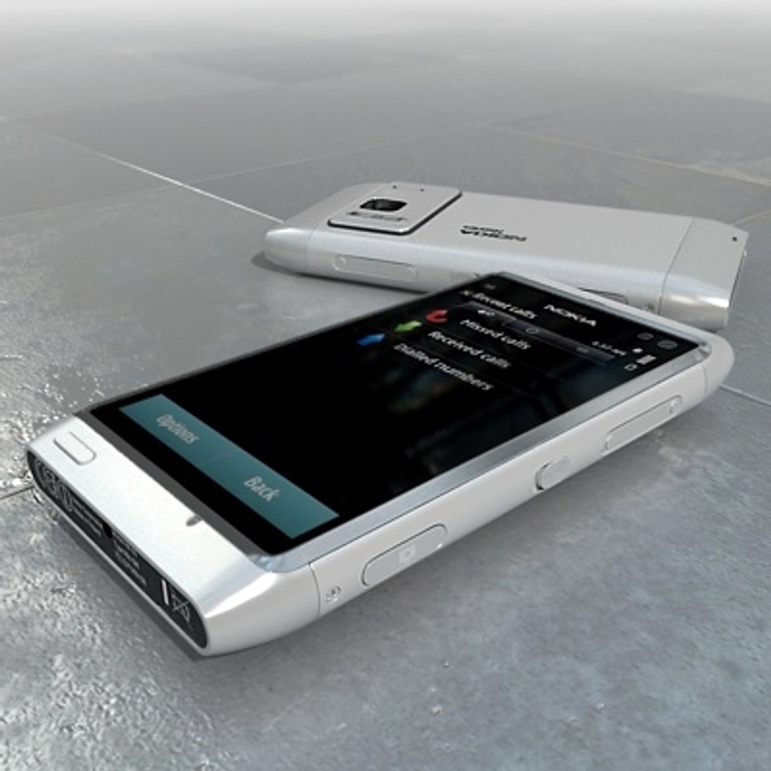 3d model nokia n8 color