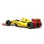 formula car rigged yellow 3d model