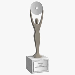 Trophy for High Achievement model