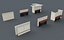 B1 1S Bay 1 - Baias de varejo de 1 andar - 3ds max