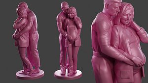 3D Couple in love