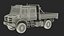 3D Mercedes Benz Trucks Rigged Collection 3 model