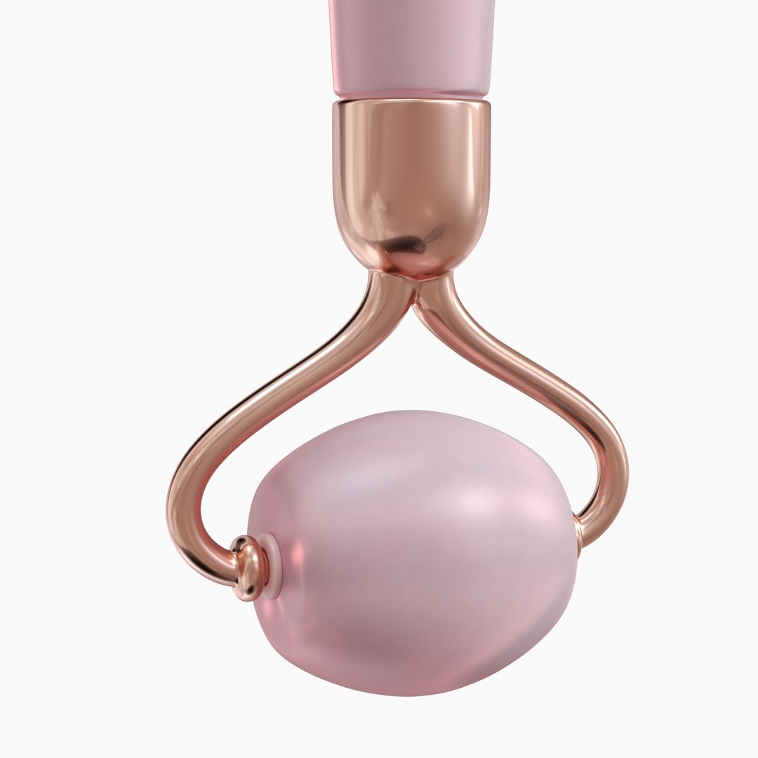 3D Face Roller Pink VR AR Low-poly - TurboSquid 1870371