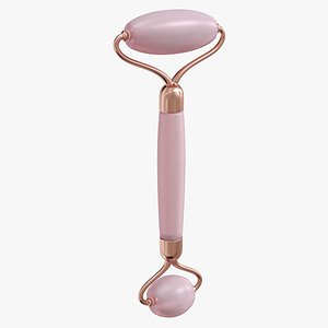 Face roller pink VR AR low-poly