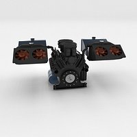 Maybach HL230 Engine Full Panzer Tiger Unit