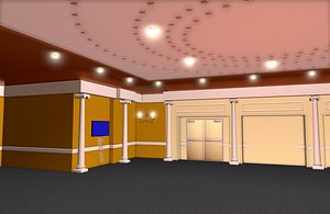 executive meeting room 3D model