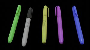3D Highlighter and Sharpie Pack